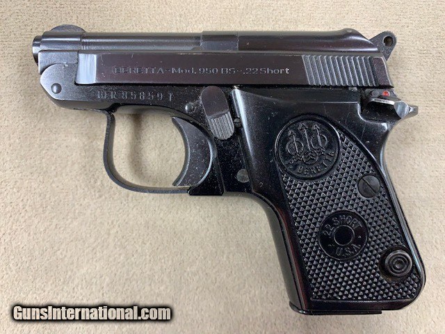 Beretta Model 950BS .22 Short Auto Pistol - excellent