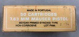 7.63 Mauser by FNM Portugal 2 Box (100 Rds Total) - 4 of 6