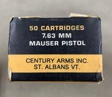 7.63 Mauser by FNM Portugal 2 Box (100 Rds Total) - 3 of 6