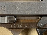 P38 by Mauser byf43 9mm w/ holster - mint Bringback - - 4 of 16
