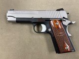 Sig Model 1911 C3 .45 ACP Auto Pistol - minty - - 3 of 6