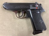Walther Model PPK/S .380acp Blued Pistol Made in USA - 1 of 4