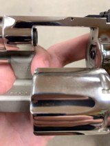 Colt Python .357 4 Inch Nickel Circa 1970 - minty - - 6 of 14