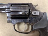 Smith & Wesson Chief's Special Model 36 Engraved .38 Special - 2 of 9