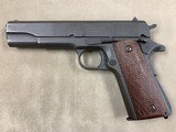 Colt 1911A1 by Remington Rand .45acp - excellent - - 1 of 12