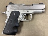 Kimber Ultra Carry II .45acp Stainless - excellent - - 2 of 5