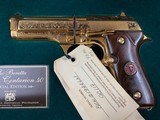 Beretta Golden Centurion .40 S&W Engraved/Gold - NIB - - 2 of 6