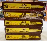 Weatherby .300 Mag 180 Gr 89 cartridges in Tiger Boxes - 2 of 4