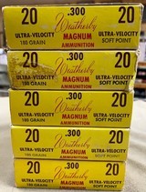 Weatherby .300 Mag 180 Gr 89 cartridges in Tiger Boxes - 4 of 4