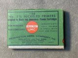 Remington No 1&1/2 Nickeled Primers - mint - - 1 of 5