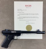 Super Rare Ruger Mark I T-678 .22 lr Pistol Factory Muzzlebrake - Minty - - 1 of 12
