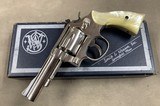 Smith & Wesson Model 18 .22lr Combat Masterpiece Factory Nickel in Box - 2 of 15