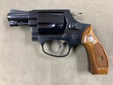Smith & Wesson Mod 36 (No Dash) .38 Special Box, Papers, - minty - 3 of 13