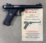 Ruger Mark II .22lr Semi Auto Pistol - 1st year production - - 1 of 9