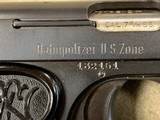 FN 1922 7.65mm Bahnpolizei US Zone Pistol - 99% - 3 of 10