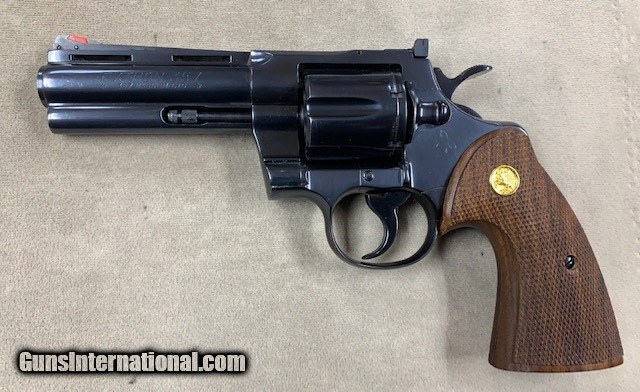 Colt Python .357 4 Inch Blue Circa 1969 - Excellent