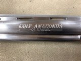 Colt Anaconda .44 Mag 8 Inch Stainless Circa 1995 Unfired In Box - 5 of 13