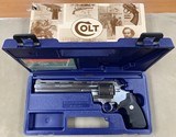 Colt Anaconda .44 Mag 8 Inch Stainless Circa 1995 Unfired In Box - 1 of 13