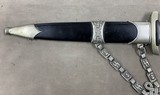 Nazi Chained SS Dagger - excellent & original - 3 of 12