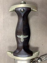 Nazi Chained SS Dagger - excellent & original - 2 of 12