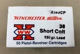 Winchester .38 Short Colt Ammunition