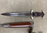 WWII Nazi SA Dagger (original) with scabbard, hanger, belt, etc - 7 of 11