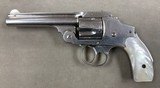 Smith & Wesson Safety Hammerless .38 S&W - excellent - - 1 of 11