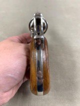 Smith & Wesson 37 Nickel 2 Inch Round Butt .38 Special Airweight Revolver - minty - 7 of 9