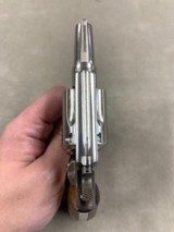 Smith & Wesson 37 Nickel 2 Inch Round Butt .38 Special Airweight Revolver - minty - 8 of 9