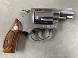 Smith & Wesson 37 Nickel 2 Inch Round Butt .38 Special Airweight Revolver - minty - 3 of 9