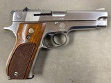 Smith & Wesson 39 Nickel 9mm Pistol - 98% - 2 of 5