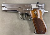 Smith & Wesson 39 Nickel 9mm Pistol - 98% - 1 of 5