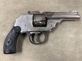 Iver Johnson 2nd Model Safety Hammerless .32 S&W Revolver - antique -