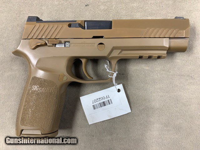 Sig M17 Test Trials 9mm Pistol - excellent