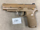 Sig M17 Test Trials 9mm Pistol - excellent - - 2 of 8