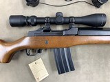 Ruger Mini-14 Ranch Rifle .223 w/Scope & Mounts - minty - 2 of 4