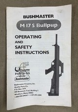 Bushmaster M17AS Bullpup 5.56 Semi Auto - 7 of 7