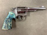 Smith & Wesson Pre Model 10 HE .38 Special Nickel Police Dep't Marked - 3 of 12