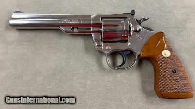 Colt Trooper Mark III .357 Mag 6 Inch Nickel - 99%