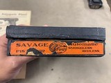 Savage 1907 .32acp Original Box, Papers, etc. - 2 of 12