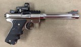 Ruger MK III Hunter .22lr 6&7/8 inch stainless - 3 of 7
