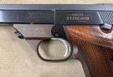 Jimmy Clark High Standard Match Pistol - excellent - 2 of 9