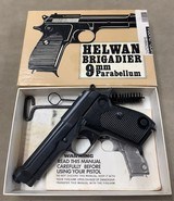 Helwan Brigadier 9mm Pistol - NIB - 1 of 8