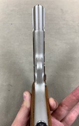 Colt 45acp Gov't Model Series 70 Mark IV 5 Inch Bright Nickel - mintunfired - - 6 of 8