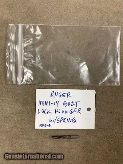 Ruger Factory Mini-14/Ranch .223 Bolt Lock Plunger w/spring - NOS