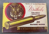 Weatherby .300 Weatherby Mag 110 Grain Tiger Box
