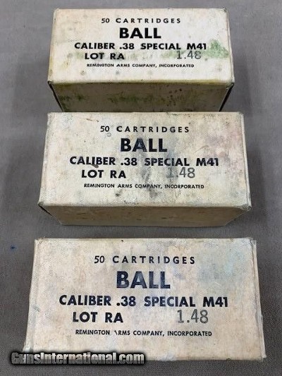 US GI M49 Remington ,38 Spec Ball (1-48)