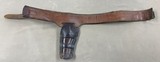 Vintage Double Loop Hand Tooled Holster/Belt Combo - 8 of 14