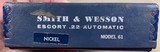 Smith & Wesson Model 61-2 .22lr Nickel - minty - 2 of 9