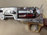 Pietta 1851 Deluxe Engraved Marshall .44 cal Revolver - 4 of 9
